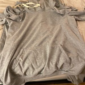 Cold shoulder ruffle jogger set